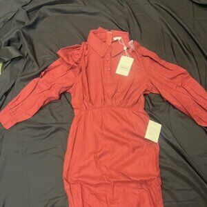 Bohme Burgundy Dress SIZE SMALL